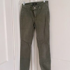 Army Green Skinny Jeans
